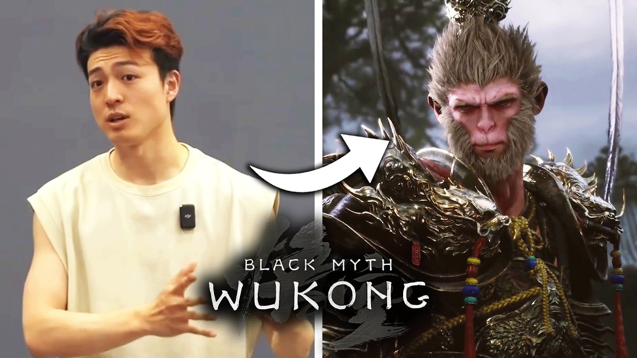 Monkey King Actor talks Black Myth Wukong & Motion Capture Behind the Scenes