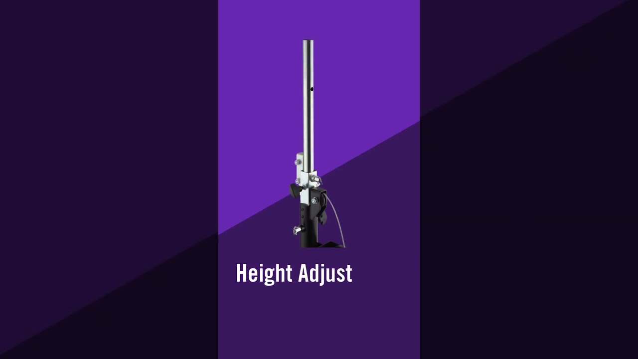 LS9900B Crank-Up Lighting Stand | On-Stage
