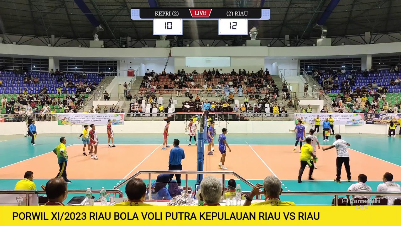 PORWIL XI/2023 RIAU BOLAVOLI PUTRA KEPRI VS RIAU