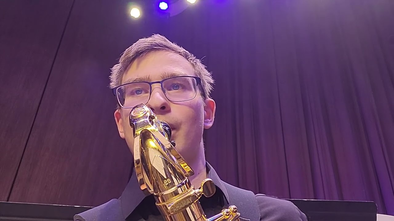UK Honor Symphonic Band - Galop, Gary P. Gilroy - Tenor sax