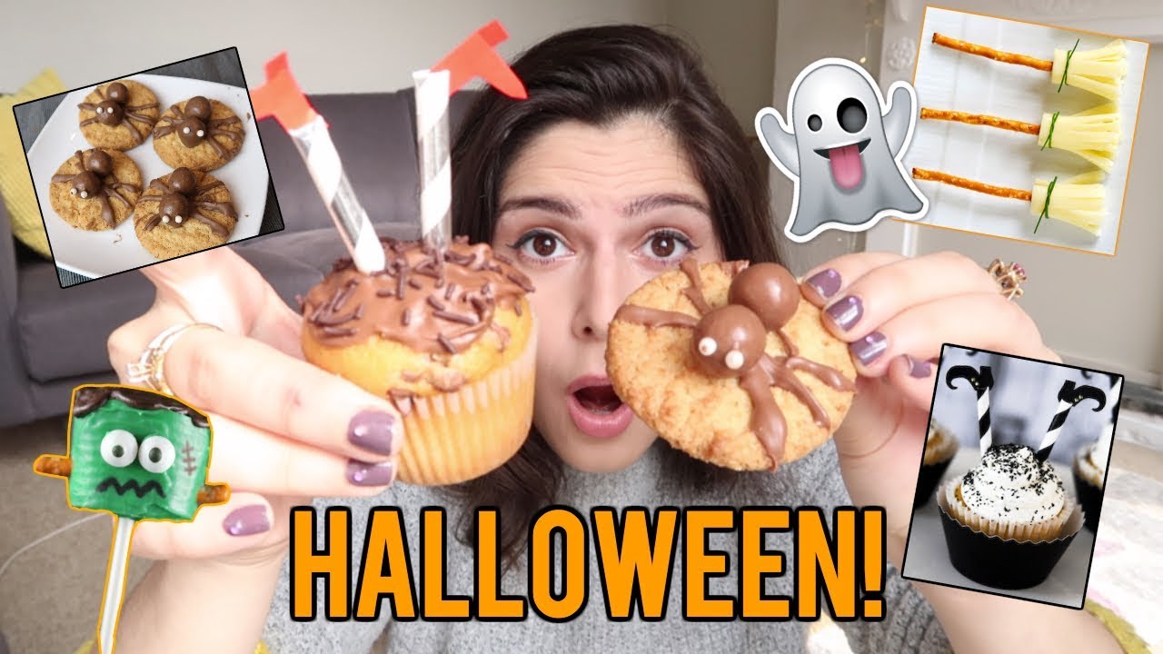 CARO VS YUYA: RECETAS FACILES DE HALLOWEEN!!! ♥ Steph T