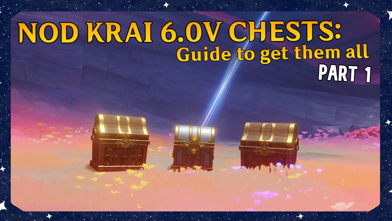 ALL CHESTS in Nod-Krai Location Guide 💎 | GENSHIN IMPACT 6.0 | Part 1 💜🦇