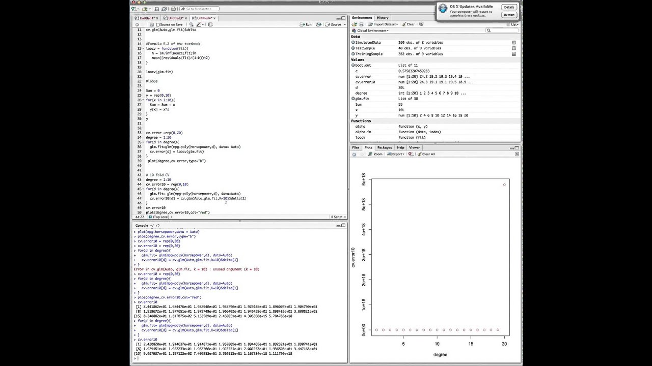 R-Session 5 - Statistical Learning - Resampling Methods