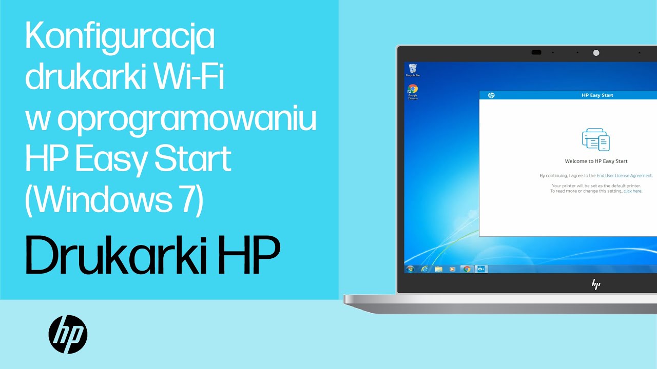 Konfiguracja drukarki HP w sieci bezprzewodowej w Windows 7 w HP Easy Start | HP Support