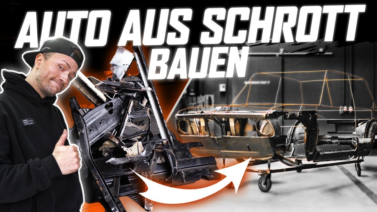 AUTO AUS SCHROTT BAUEN! | WIR SCHWEIßEN UNSEREN BMW WIEDER ZUSAMMEN 🔥