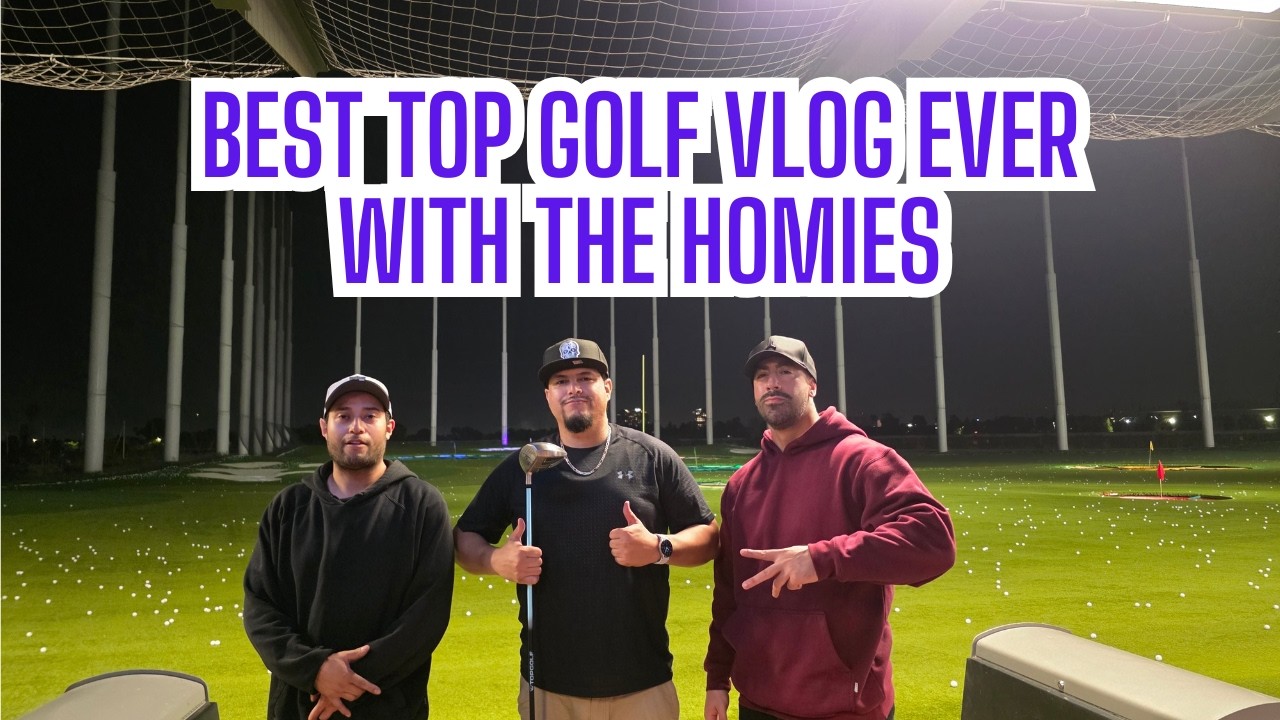 The Best Top Golf Vlog Ever #topgolf #golf
