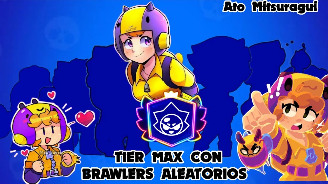 Tier max Con Brawlers Aleatorios | #brawlstars 