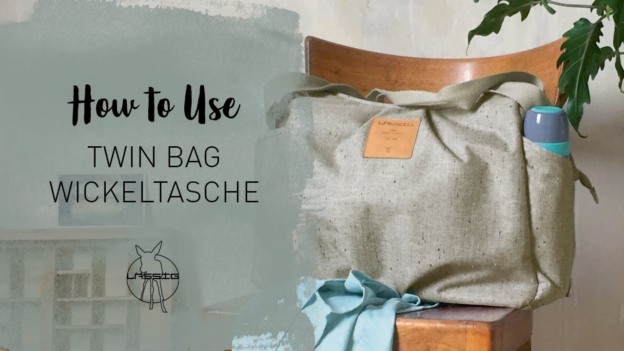 Zwillingswickeltasche | Twin Bag | How to Use | LÄSSIG
