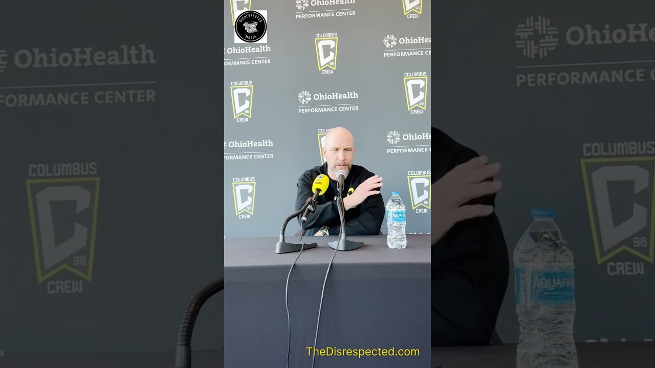 Columbus Crew coach Henrik Rydstr&ouml;m weekly presser