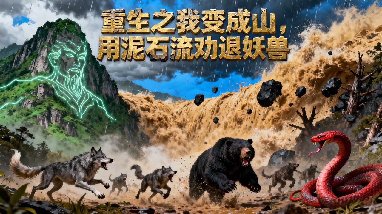 社畜林砚一觉醒来，发现自己重生成了一座荒山。没有系统，没有老爷爷，只有风吹雨打和偶尔路过、想拿他练手的修士。作为一座山，他的首要目标不是称霸天下，而是——活下去，并且要活得足够久！