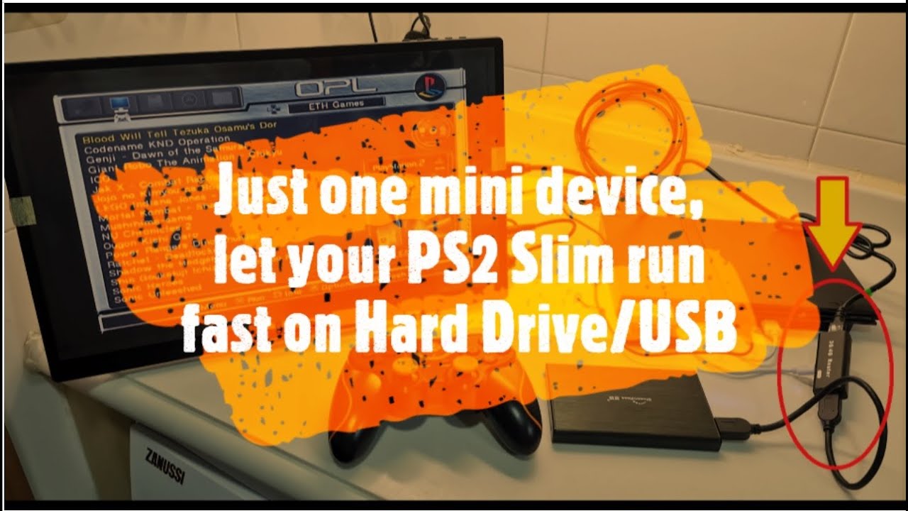 Speed up PS2 Slim on Hard Disk Loading