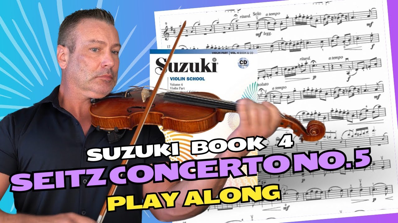 Suzuki Book 4: Seitz Concerto No. 5, 3rd Movement Violin Lesson