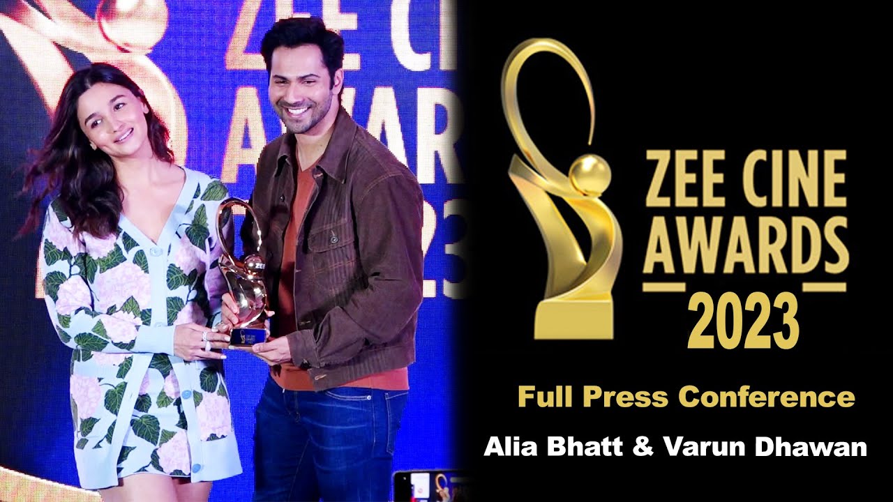 Zee Cine Awards 2023 Press Conference | Alia Bhatt And Varun Dhawan | Zee Awards Full Video