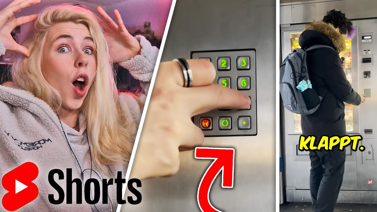 ELINSKI REAGIERT auf SHORTS die AUTOMATEN KNACKEN