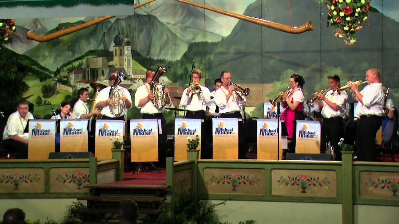 Michael Maier und seine Blasmusikfreunde (D) In der Weinschenke  26 Mei 2012.mp4