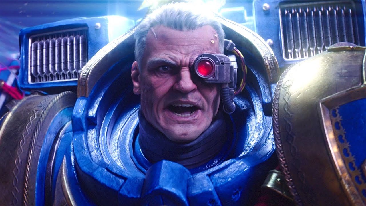 Bro, this cutscene is bursting with testosterone - Space Marine 2