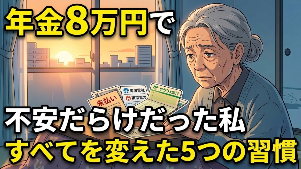 年金月8万円。「お金がない」と嘆くのをやめた瞬間、貯金が静かに増え始めた68歳女性の5つの習慣