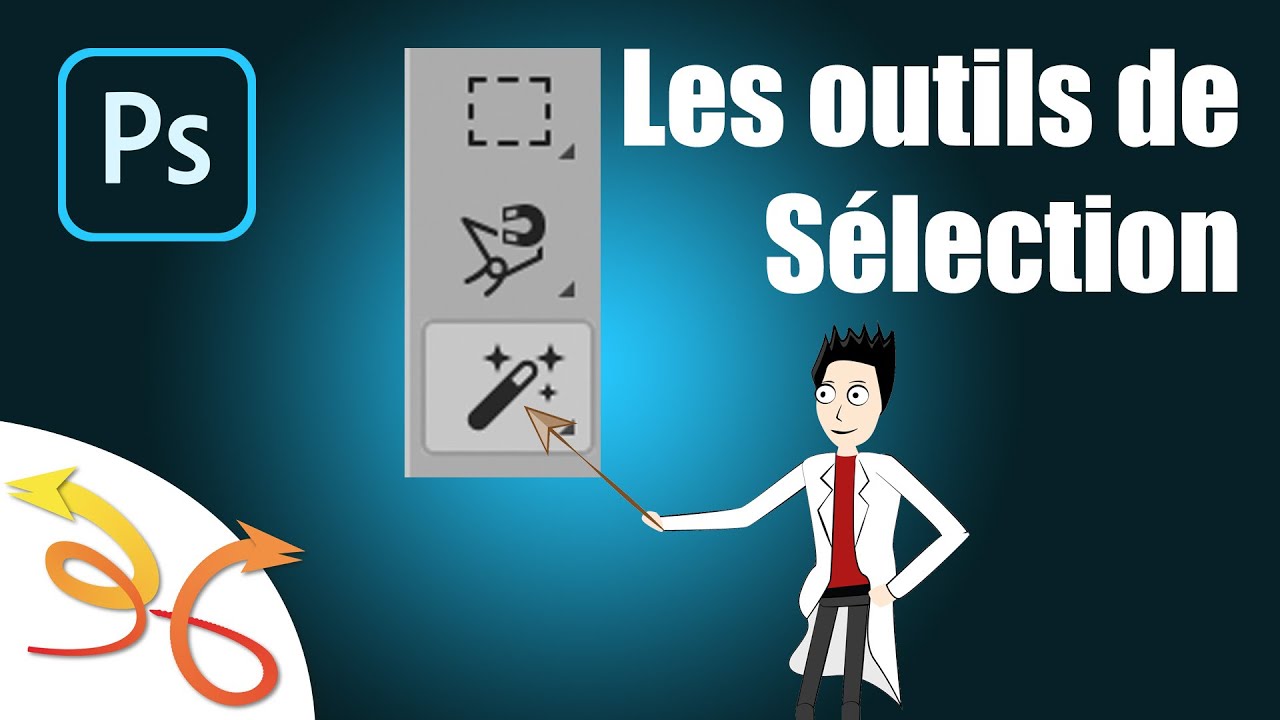 Les outils de Sélection dans Photoshop