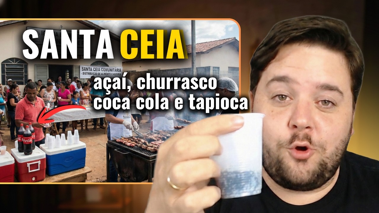 SANTA CEIA COM AÇAÍ E TAPIOCA? SUCO DE UVA ou VINHO? Teologia dos Sacramentos [PR VITOR LAGUARDIA]