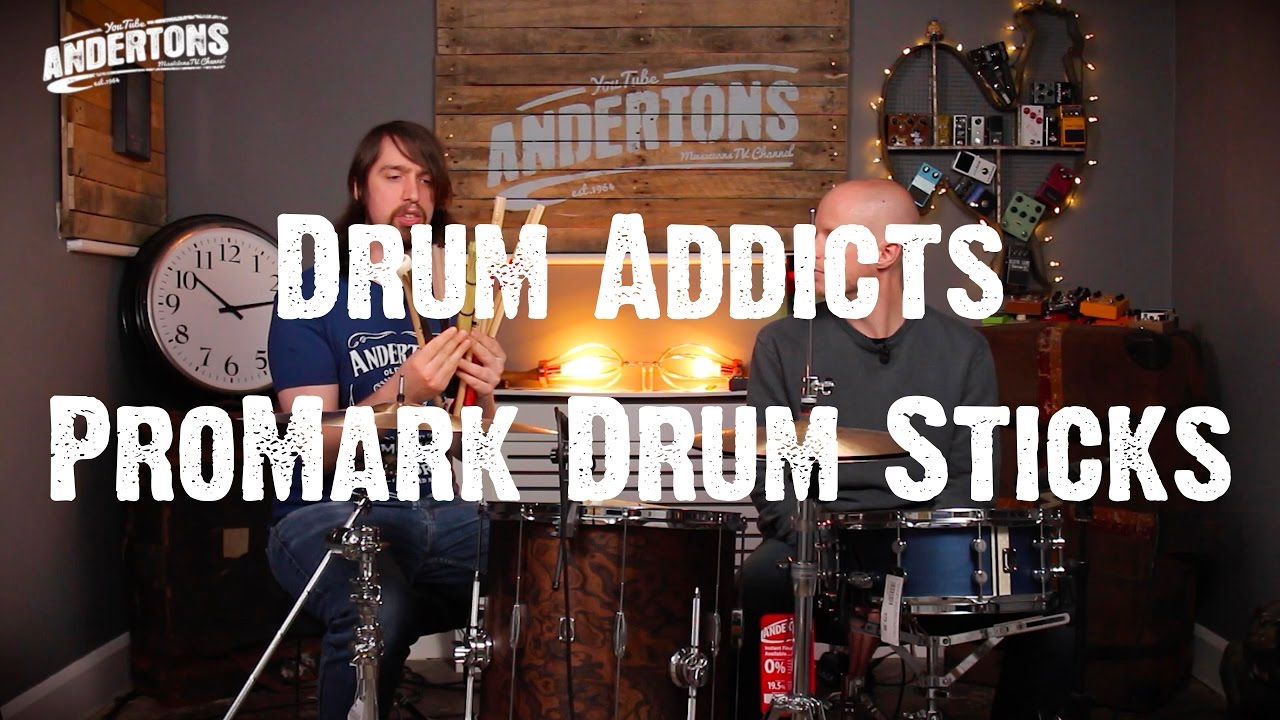 Drum Addicts - How Different Sticks Sound & Feel Different