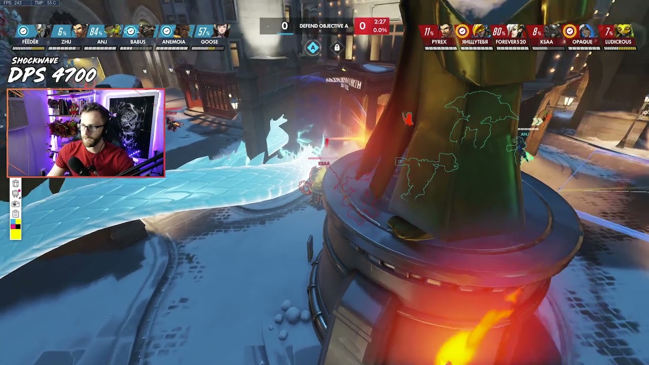 OWL DPS Replay Review: sHockWave on King's Row