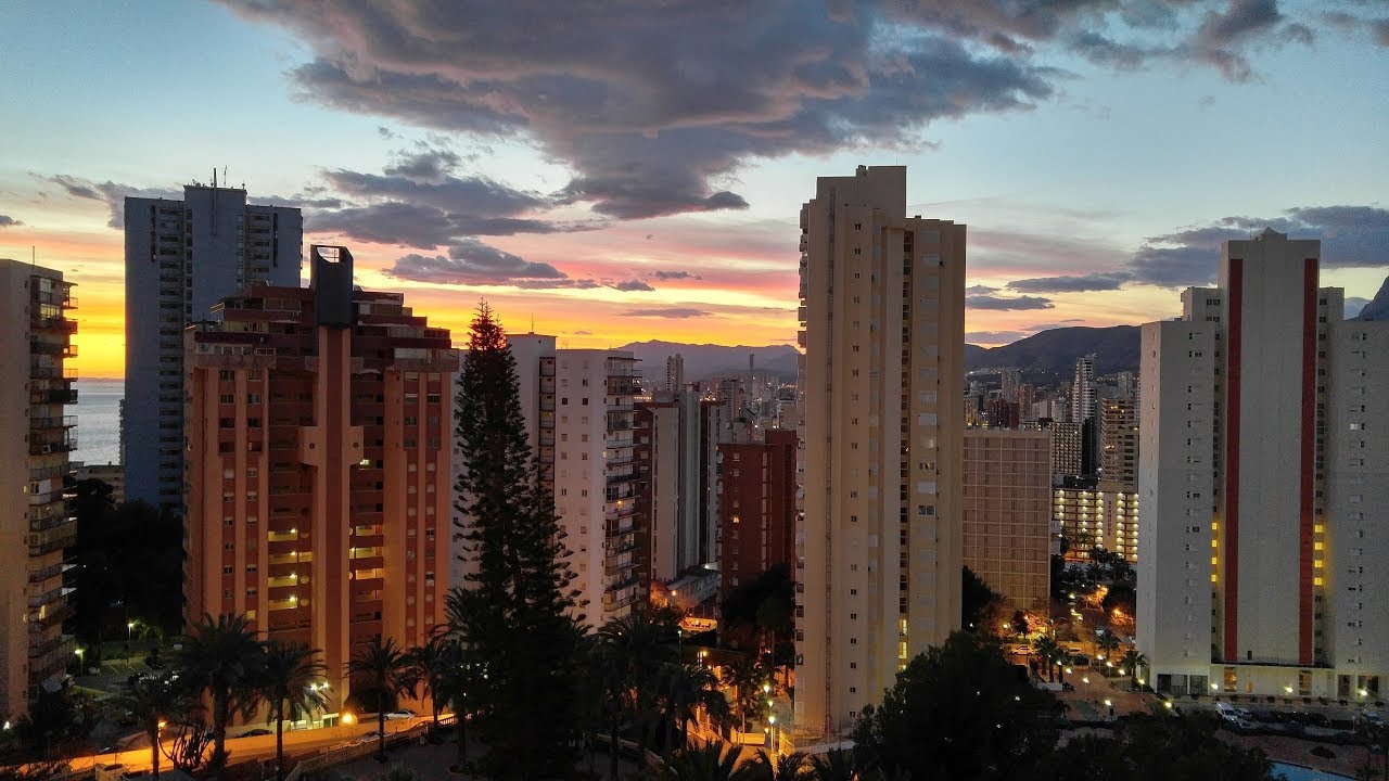 Benidorm zimą | styczeń | Hiszpania