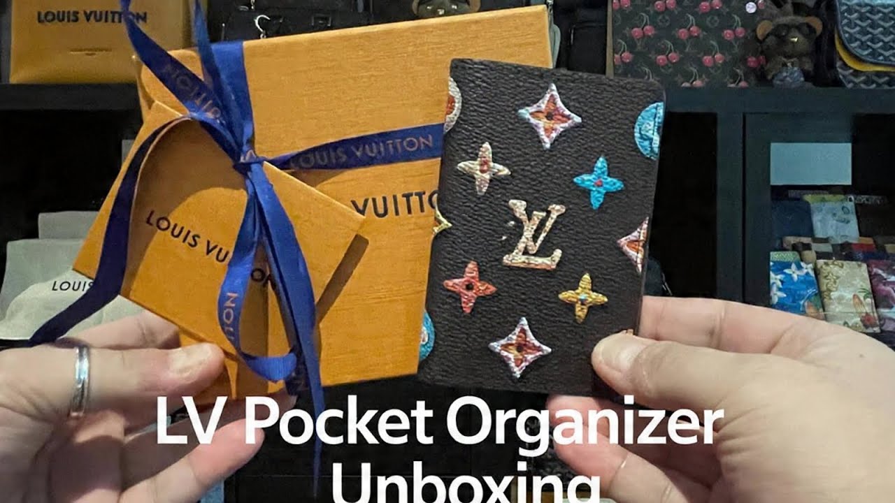 NEW LIMITED EDITION LV POCKET ORGANIZER UNBOXING #louisvuitton #lv #lvpocketorganizer