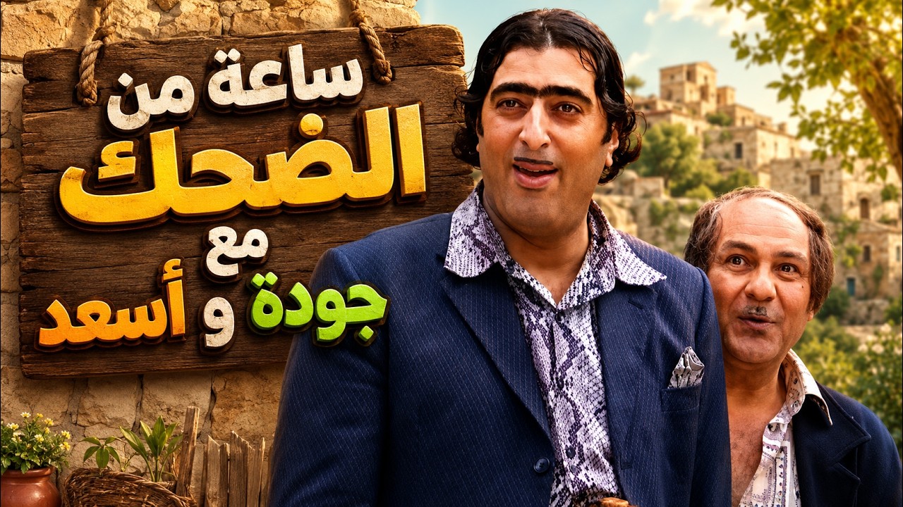 ساعة كاملة من اجمل مشاهد جودة واسعد مسلسل ضيعة ضايعة 1