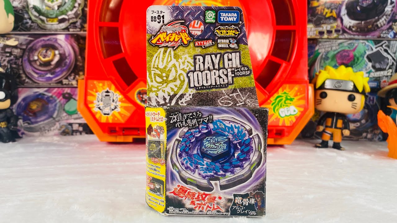 Распаковка и обзор Beyblade Ray Gil 100RSF Beyblade Metal Fight!!! От BeysAndBricks!