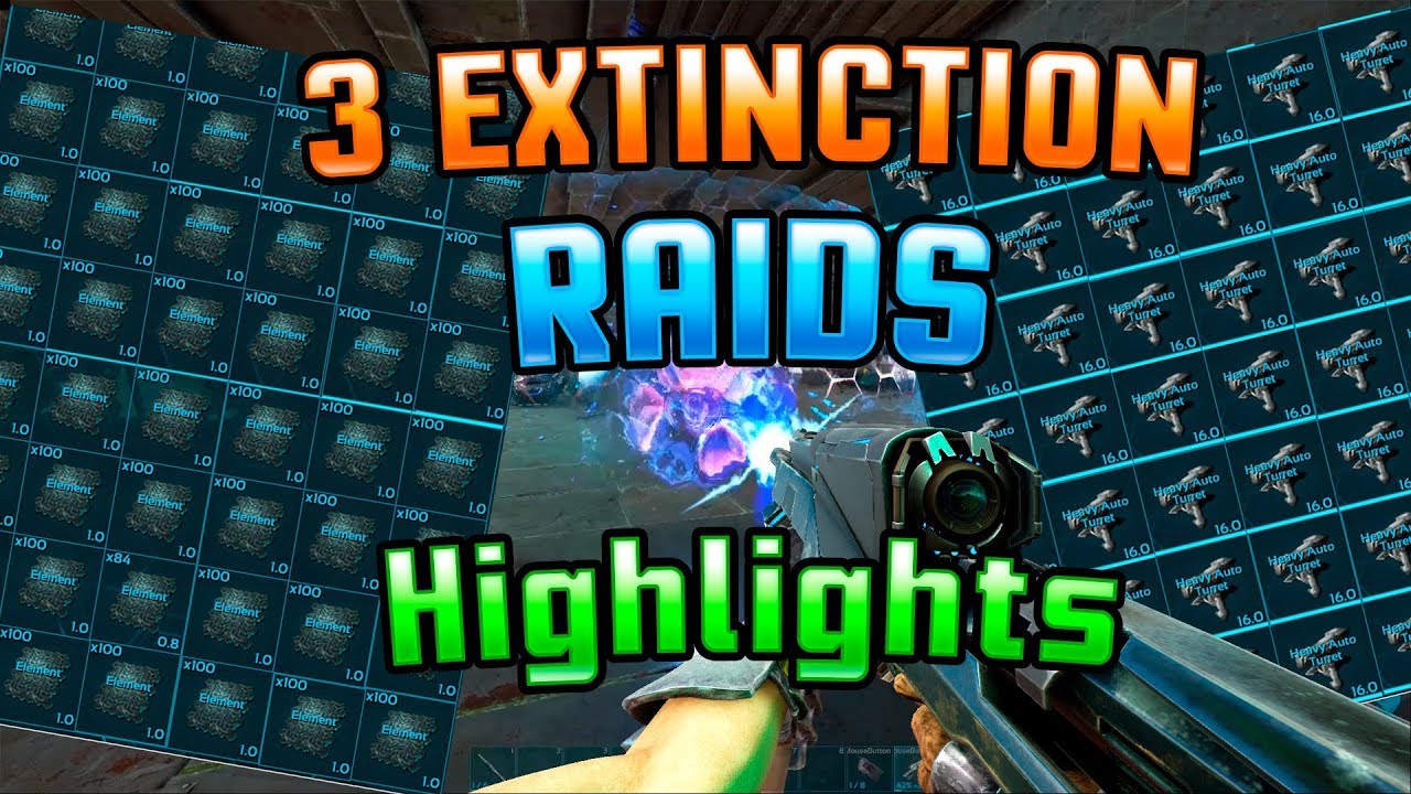 3 BASE RAIDS AND SOME PvP HIGHLIGHTS | ARK OFFICIAL SMALL TRIBES