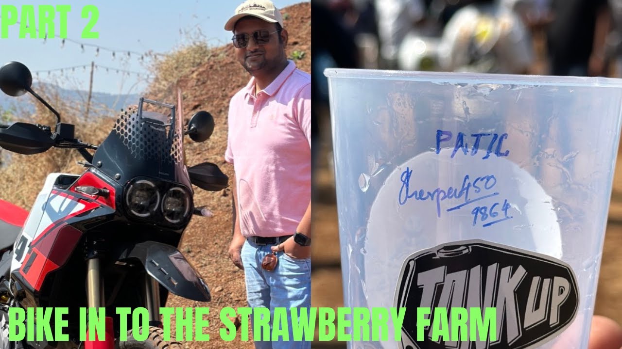 Bike went in to Strawebery Farm 😳 | Pachgani (Part 2) | Himalayan 450