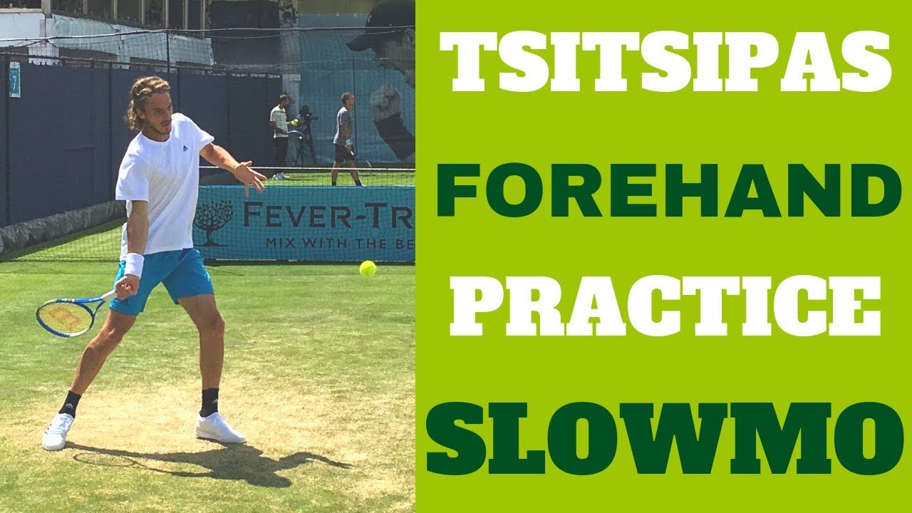 Tsitsipas Forehand SlowMo