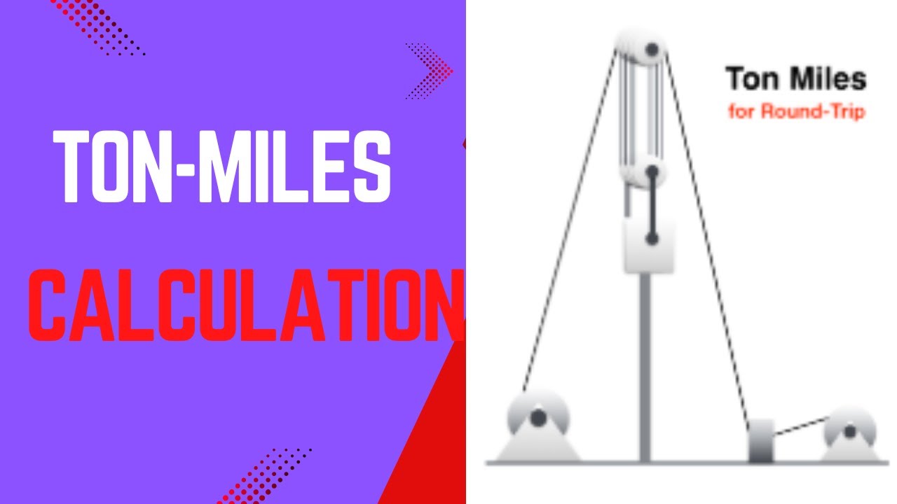 Learn how to calculate Ton-Miles easily in Drilling