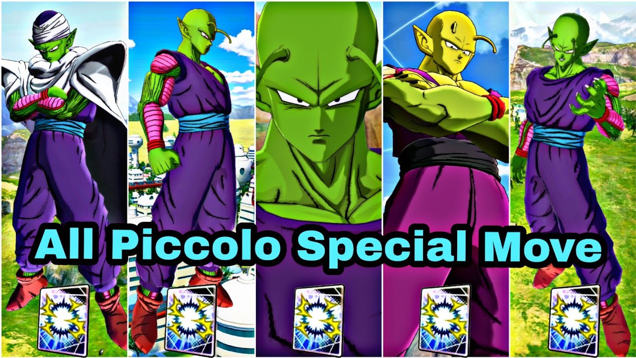 PICCOLO ALL SPECIAL MOVE!!🔥 IN DRAGON BALL LEGENDS