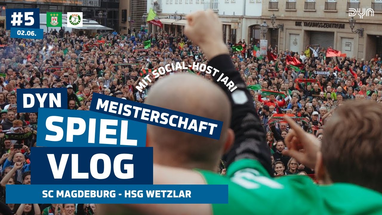 DYN MEISTER VLOG aus Magdeburg | Dyn Handball