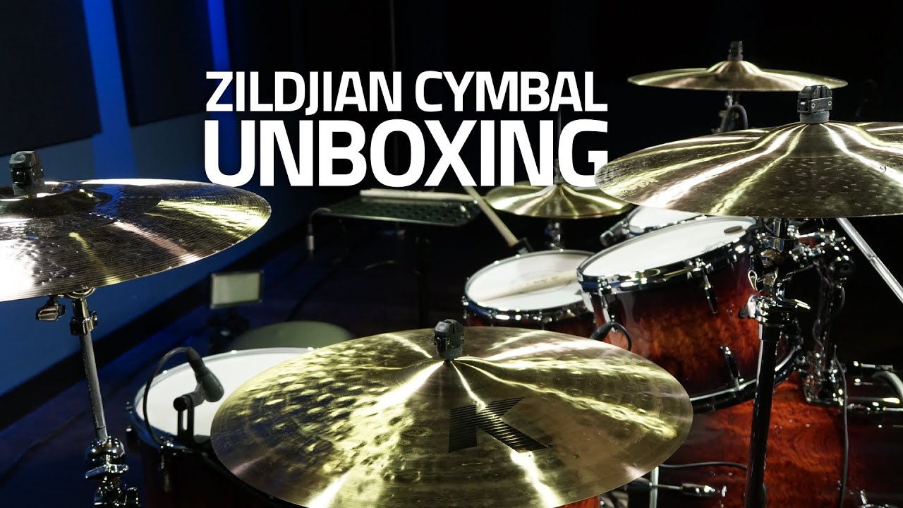 NEW ZILDJIAN CYMBAL UNBOXING!!! K's - A Customs - EFX!