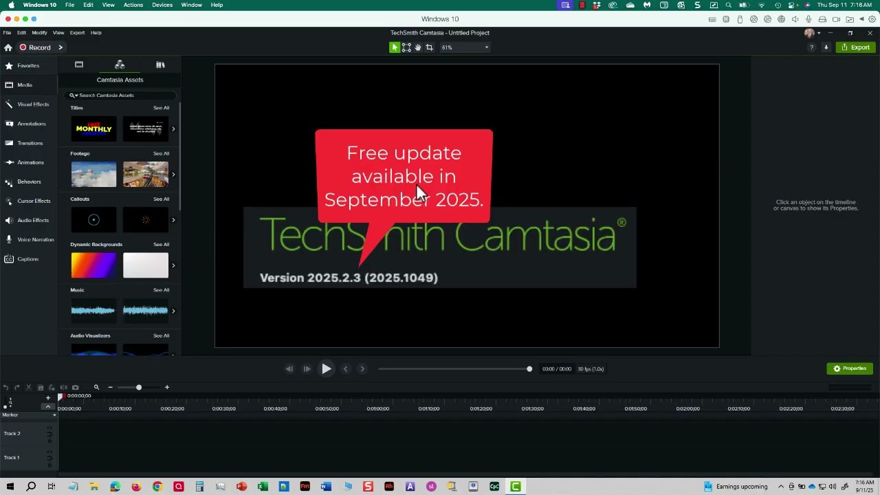 TechSmith Camtasia: Let There Be Light!