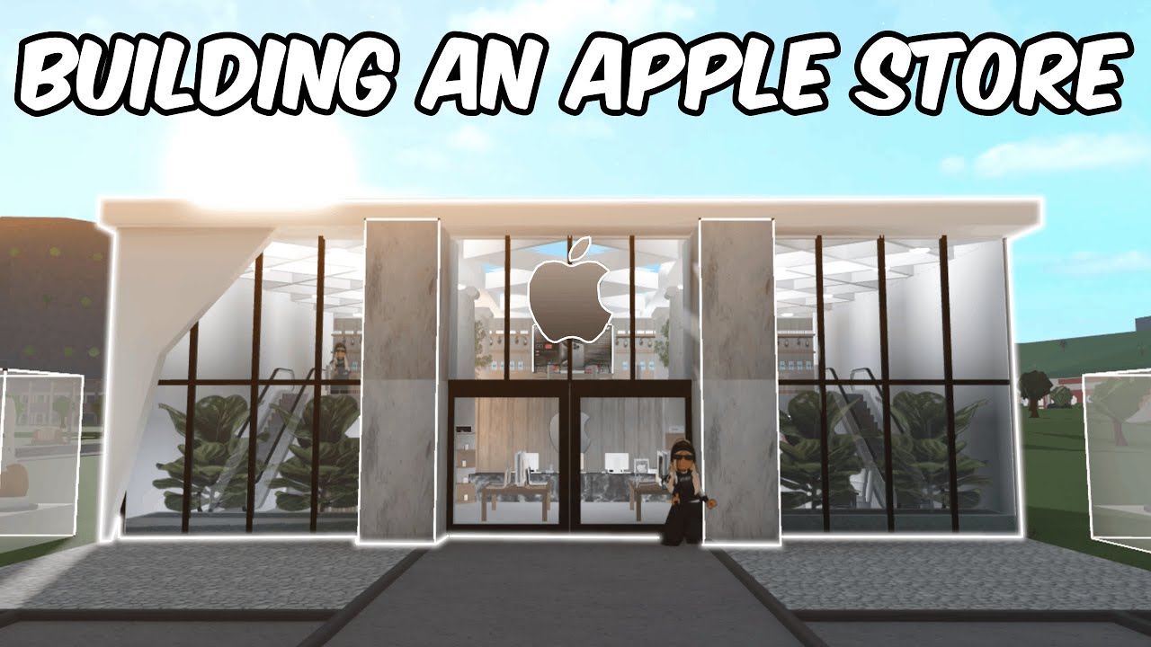 BUILDING AN APPLE STORE IN BLOXBURG