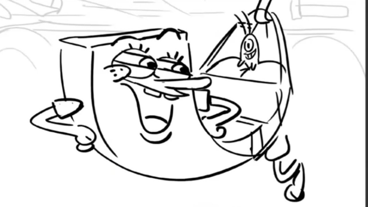 Plankton The Movie: SpongeBob Butt Joke (Deleted Scene)