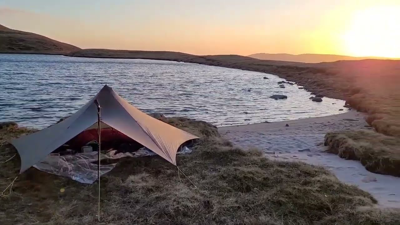 Mallerstang dale circuit with a high camp at Sand Tarn in the MLD Trailstar