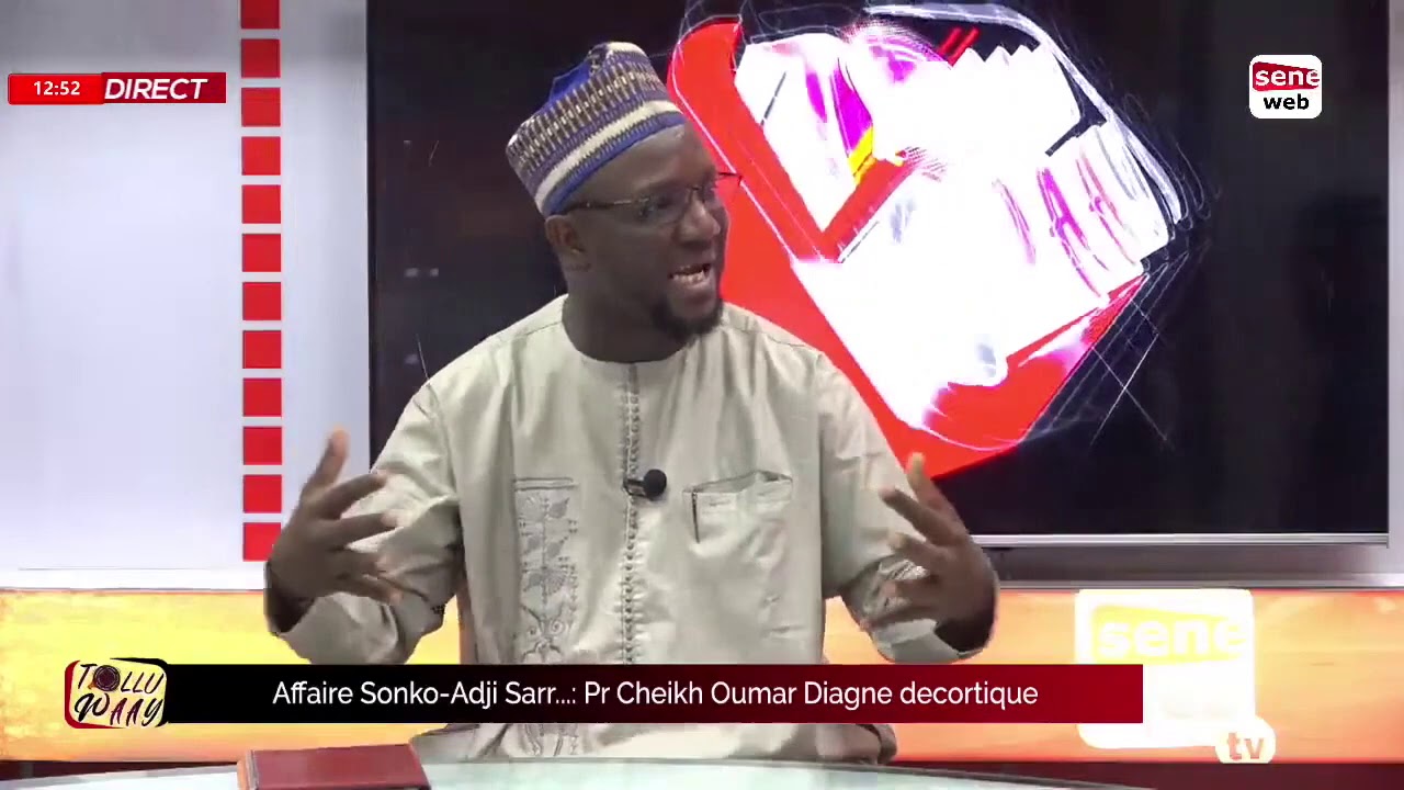 Confidence inédite du Pr Cheikh Oumar Diagne sur Sonko