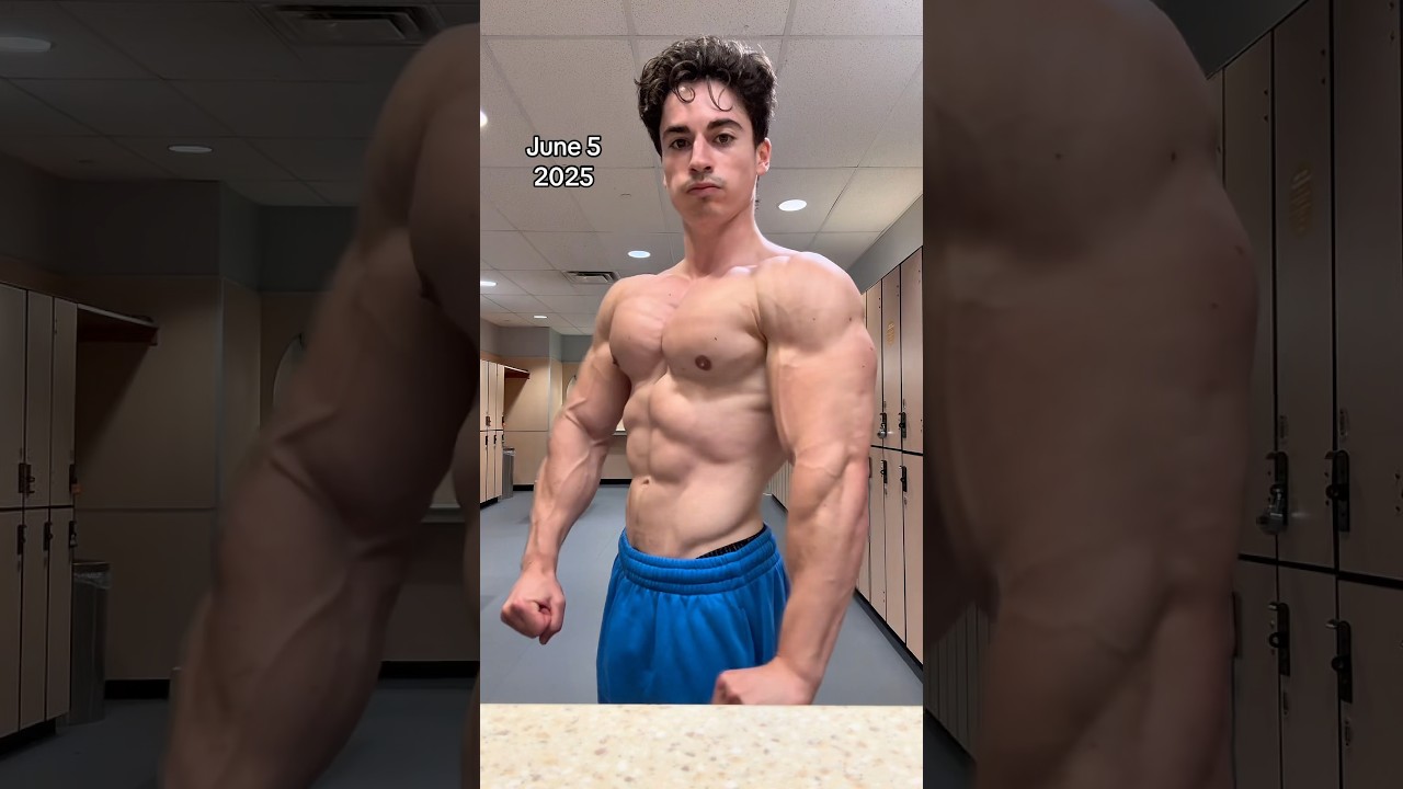 1 year gym transformation 💪 #bodytransformation #transformation #motivation