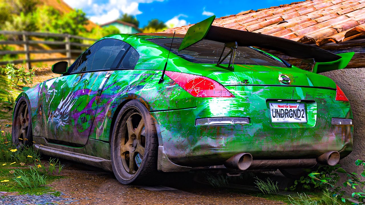 ENCONTREI O 350Z DO UNDERGROUND 2 ABANDONADO NO FORZA HORIZON 5 - (Restaurando Clássicos)