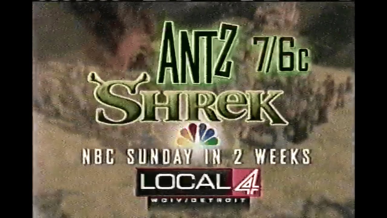 NBC Commercials (December 2, 2001) WDIV-TV 4