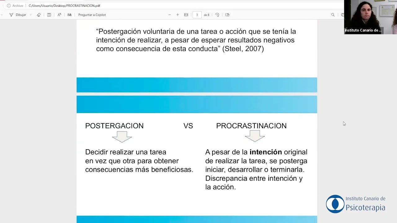 Webinar - Procrastinar cuando mi recurso me limita
