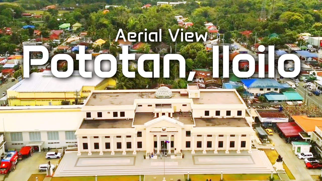 Pototan Town Proper Iloilo City Aerial Tour #drone #dji #travel