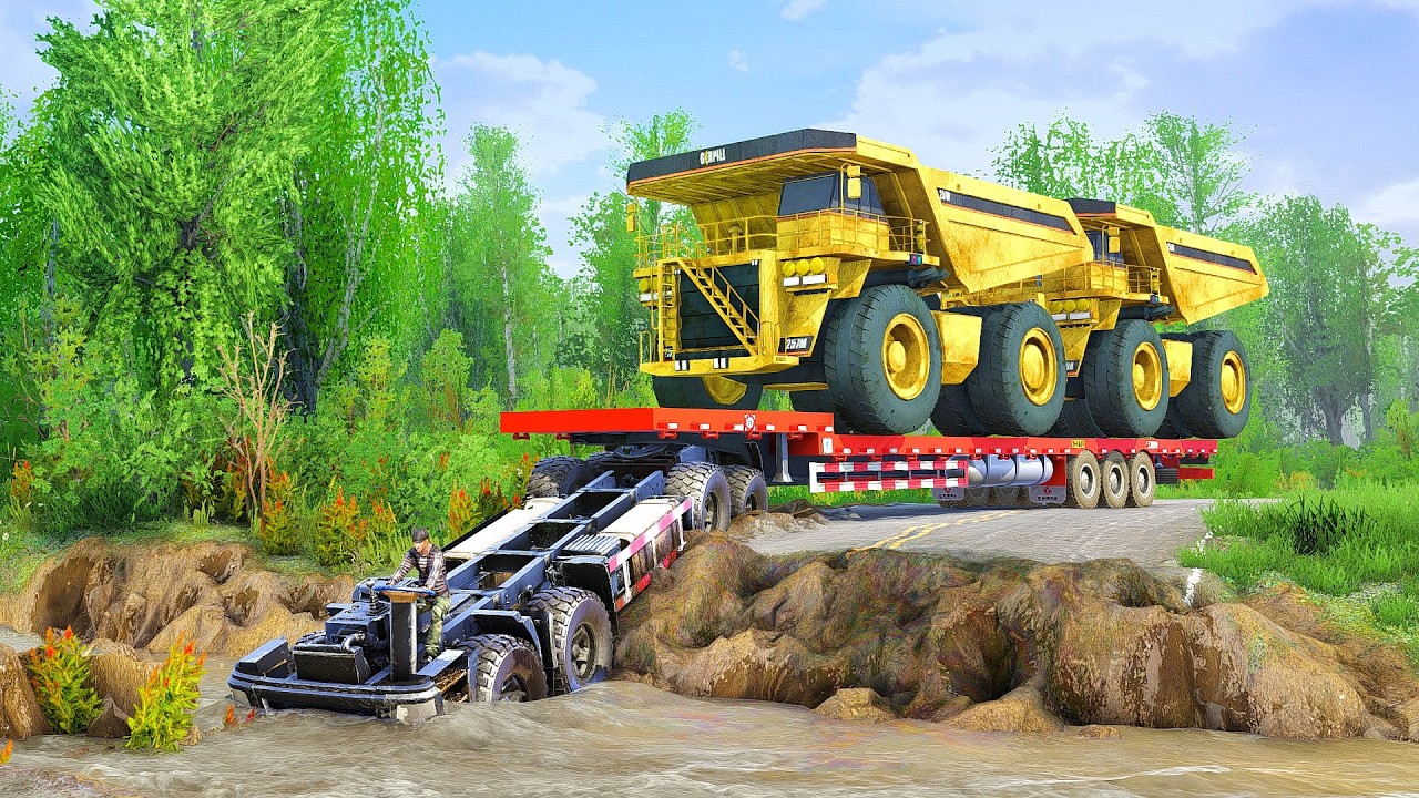 The Hidden Dangers of Extreme Mining Truck Transport Routes Exposed