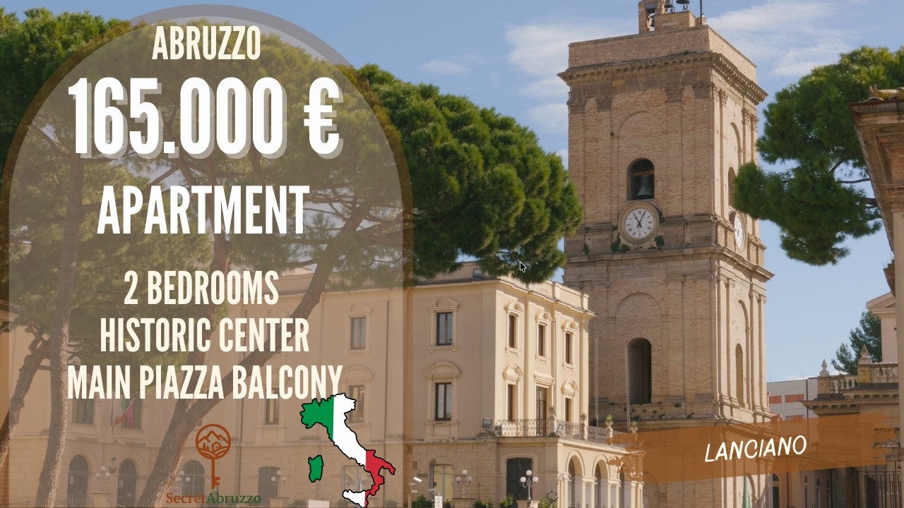 This EPIC Renovated Apartment in the Cathedral Piazza could be yours for just €165K!