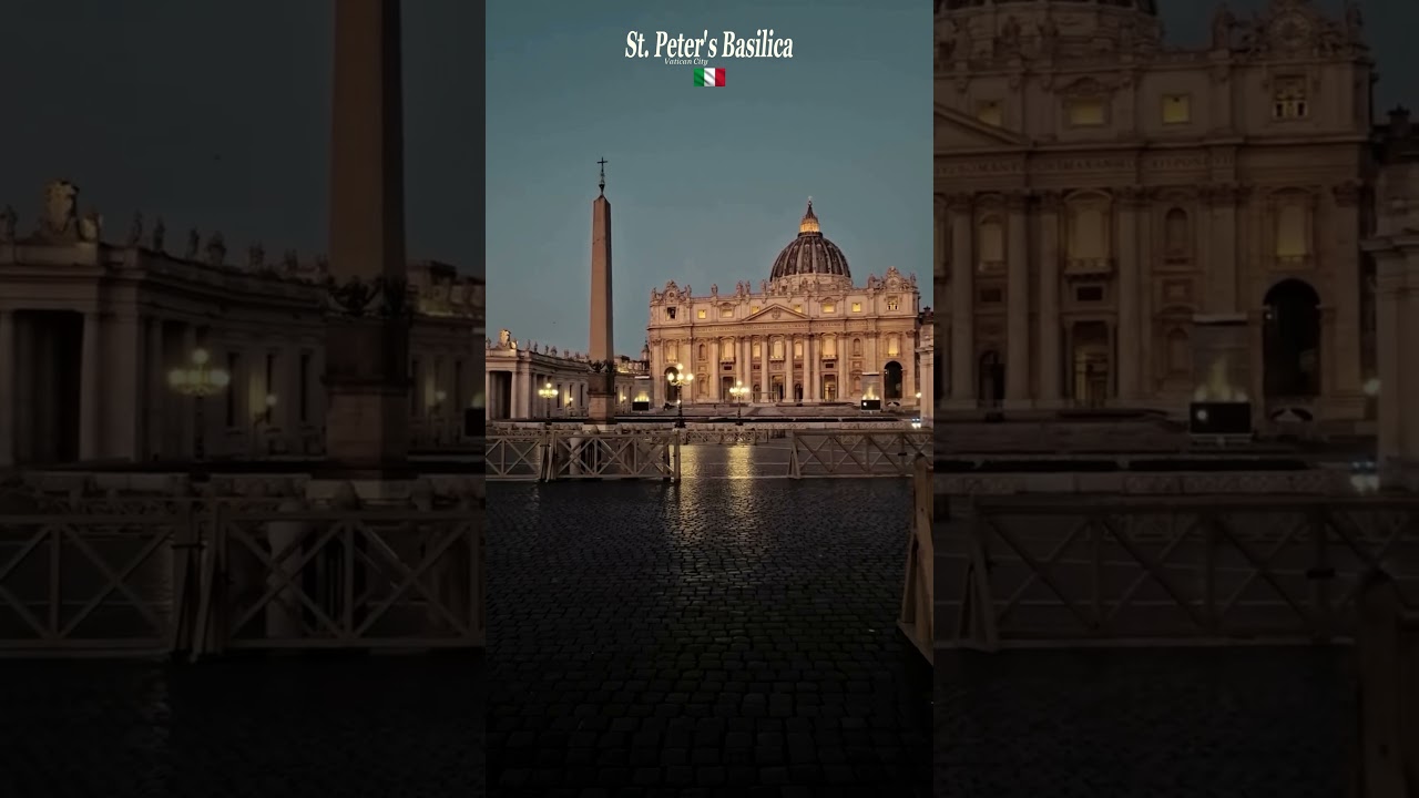 St. Peter&rsquo;s Basilica &ndash; Inside the Heart of Vatican City 🇮🇹 #italy #travel