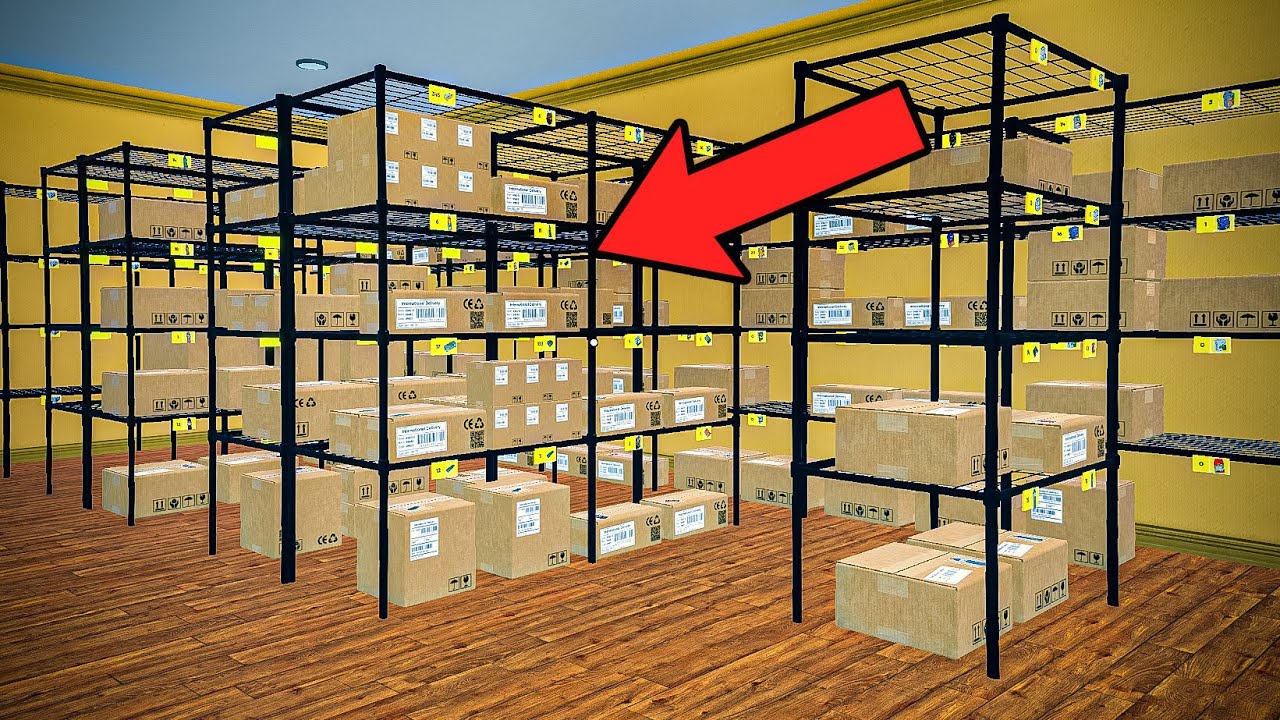 Очень Аккуратный Склад【Supermarket Simulator】#19